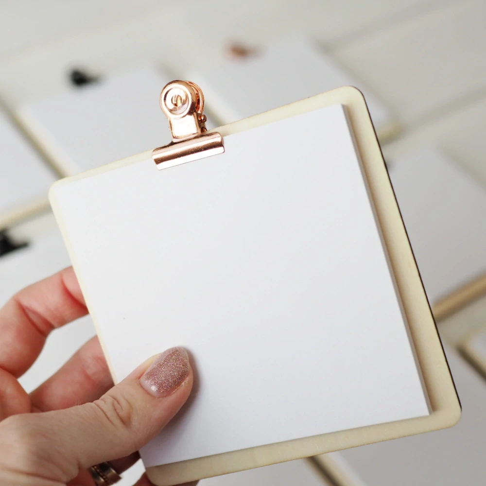 Poznámkový bloček TO-DO - rose gold