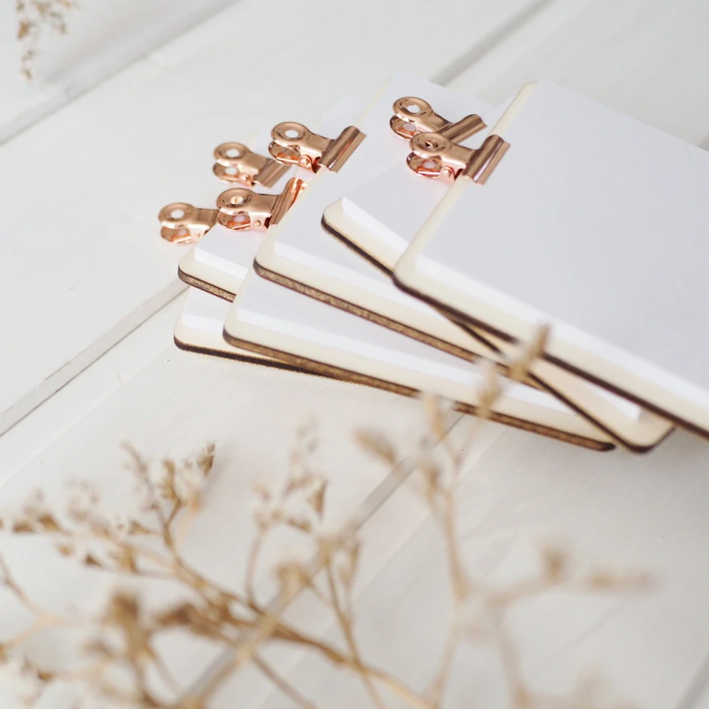 Poznámkový bloček TO-DO - rose gold